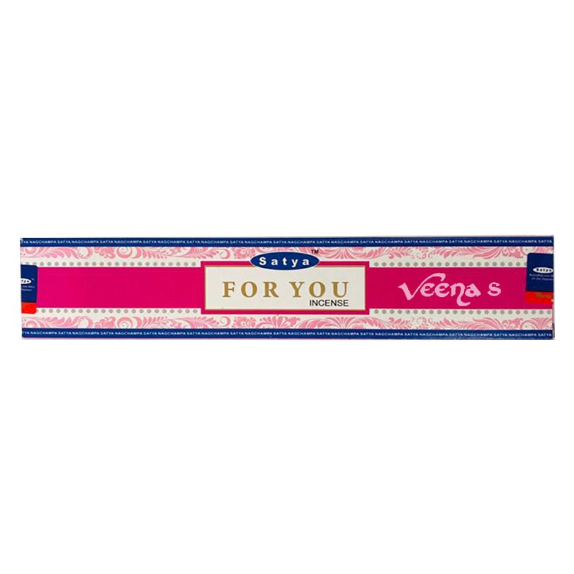 Buy Satya Sai Nagchampa For You Incense 15g at Veenas.com - Online Indian Grocery Store UK