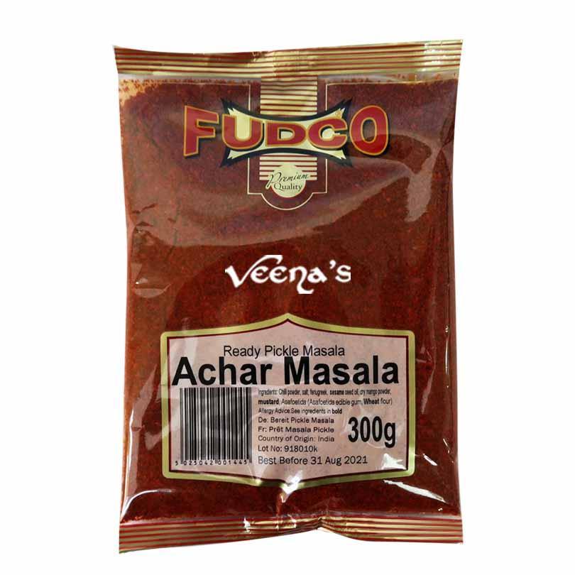 Buy Fudco Achar Masala 300g at Veenas.com - Online Indian Grocery Store UK