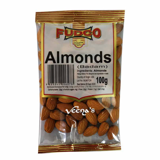 Fudco Almonds (Badam) 100g