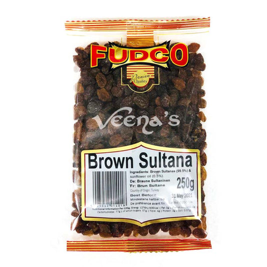 Fudco Brown Sultana 250g