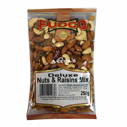 Fudco Deluxe Nuts & Raisins Mix