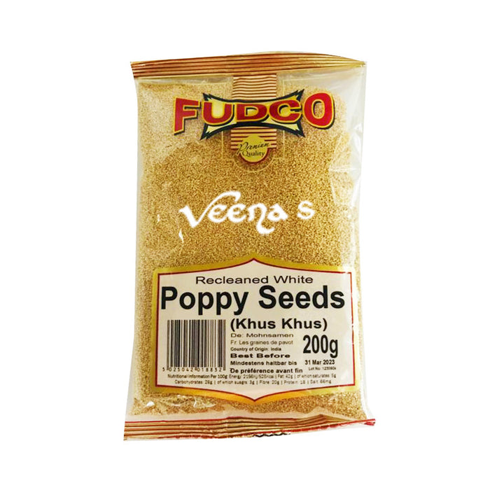 Fudco Poppy Seeds (Khus Khus) 200g