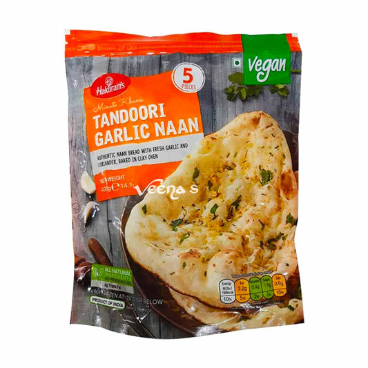 Haldiram's Tandoori Garlic Naan 400g