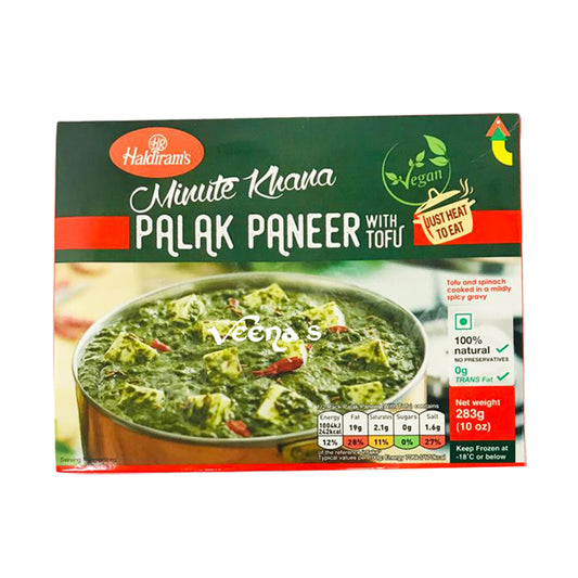 Haldiram's Palak Paneer With Tofu 283g
