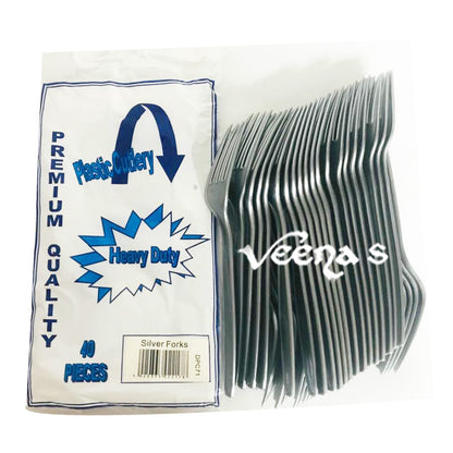 Buy Udl 40'S Excel Silver Forks Dpc71 at Veenas.com - Online Indian Grocery Store UK