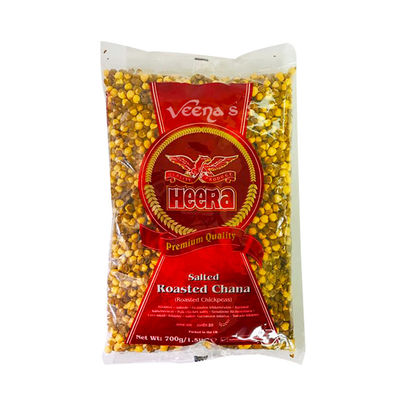 Buy Heera Salted Roasted Channa 700g at Veenas.com - Online Indian Grocery Store UK