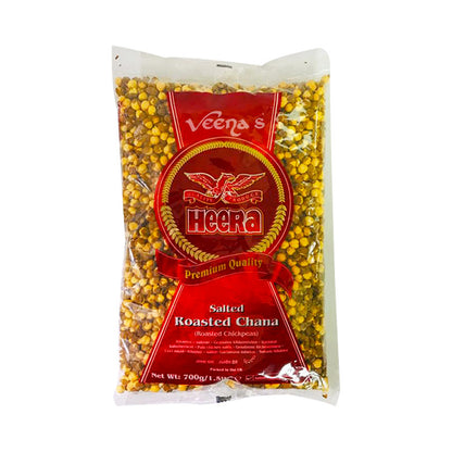 Buy Heera Salted Roasted Channa 700g at Veenas.com - Online Indian Grocery Store UK