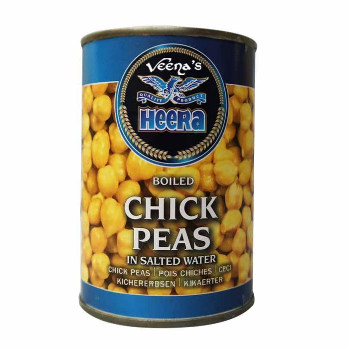 Heera Chick Peas 400g(Tin) - veenas.com