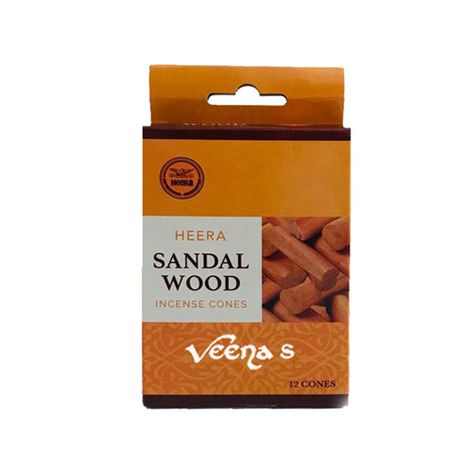 Heera Sandal Wood Incense 12 Cones