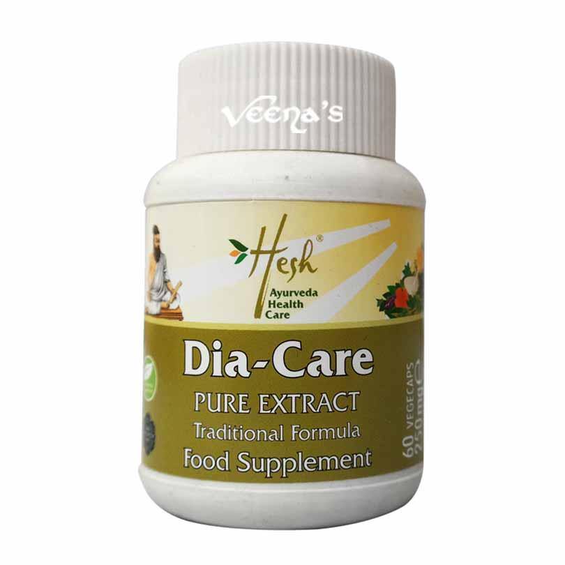Buy Hesh Dia Care Vegecaps 60s at Veenas.com - Online Indian Grocery Store UK