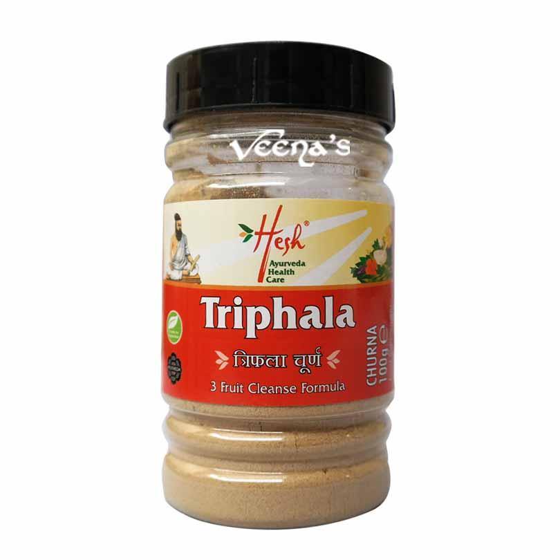Buy Hesh Triphala Churna Bottle 100g at Veenas.com - Online Indian Grocery Store UK