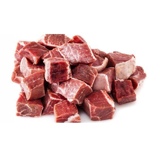 Fresh 100% Halal Diced Lamb Shoulder (With Bone) - veenas.com