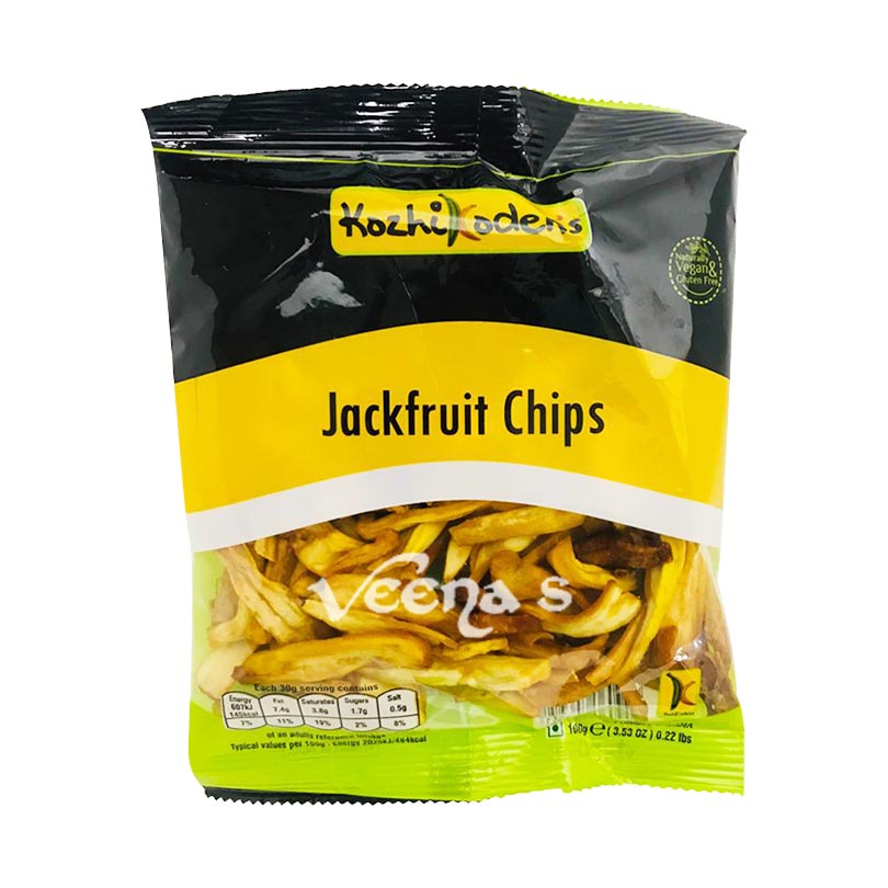 Buy Kozhikoden's Jackfruit Chips at Veenas.com - Online Indian Grocery Store UK