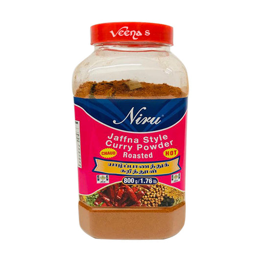 Niru Jaffna Style  Curry Powder Roasted (Hot) 800g