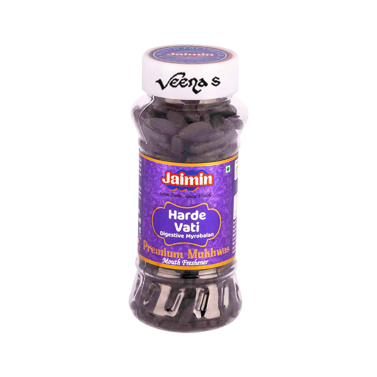 Buy Jaimin Harde Vati Digestive Myrobalan 175g at Veenas.com - Online Indian Grocery Store UK