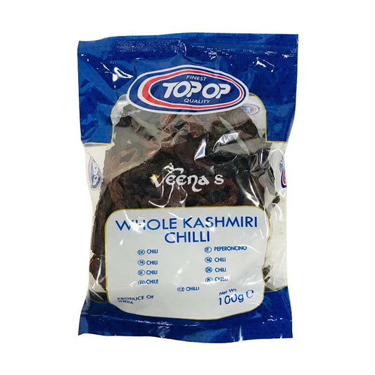 Top Op Whole kashmiri Chilli 100g