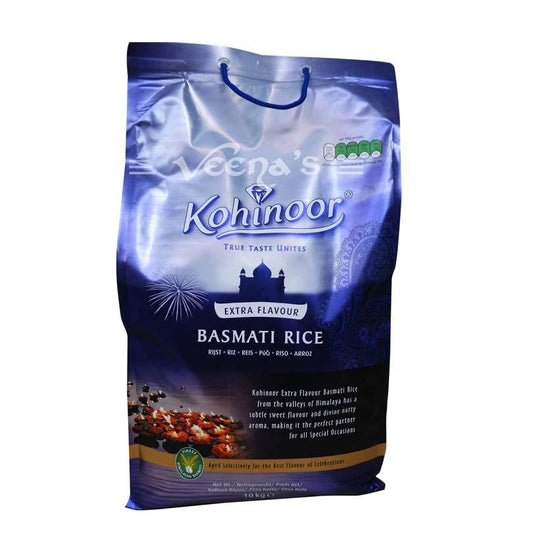 Kohinoor Blue Extra Flavour Basmati Rice 10KG