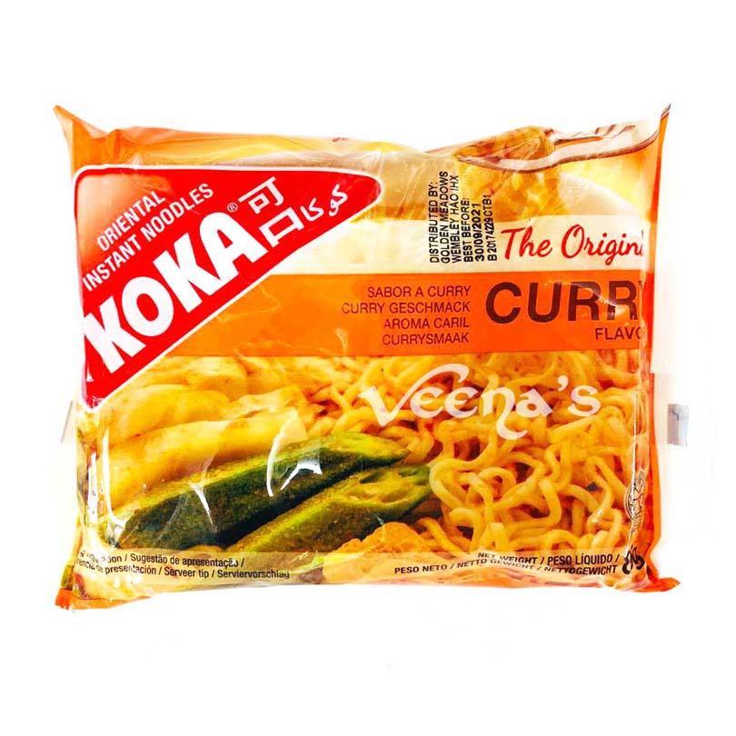 Koka Noodles Curry Flavour 85G - veenas.com