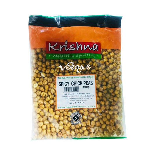 Krishna Spicy Chick Peas 400g