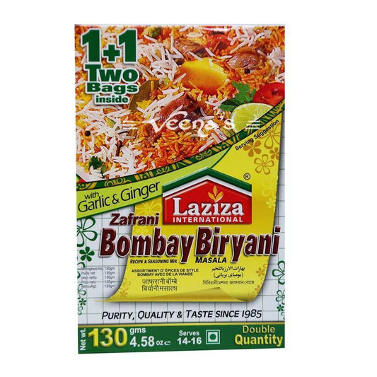 Laziza Bombay Biryani Masala 130G - veenas.com