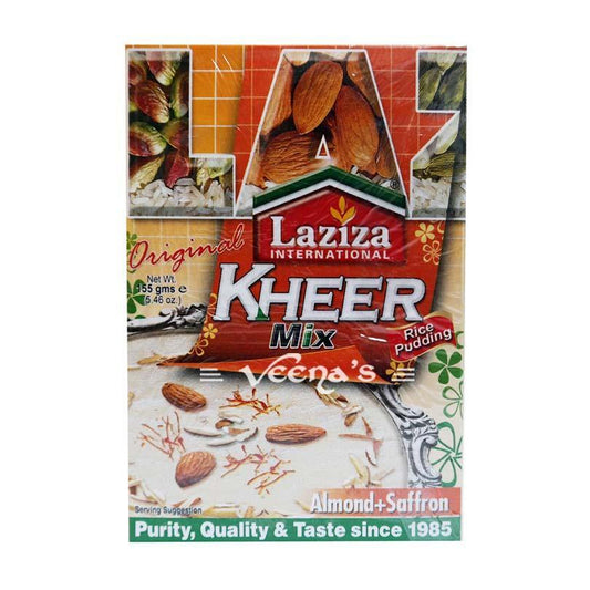 Laziza Kheer Mix (Almond + Saffron) 155G - veenas.com