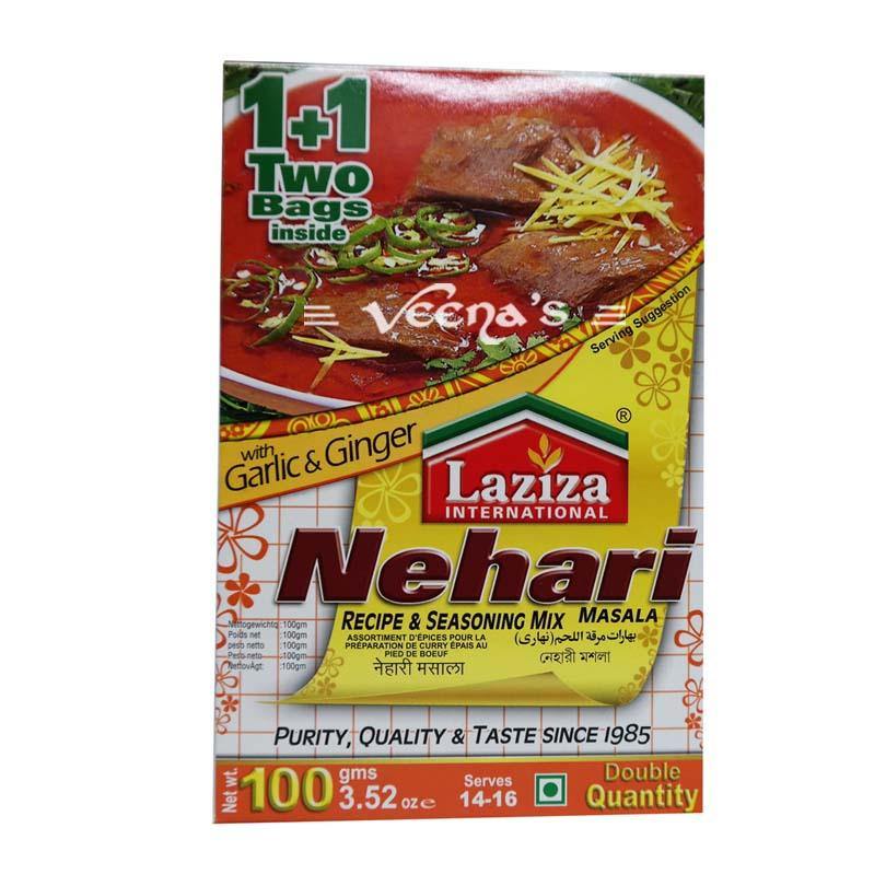 Laziza Nehari Masala 100G - veenas.com