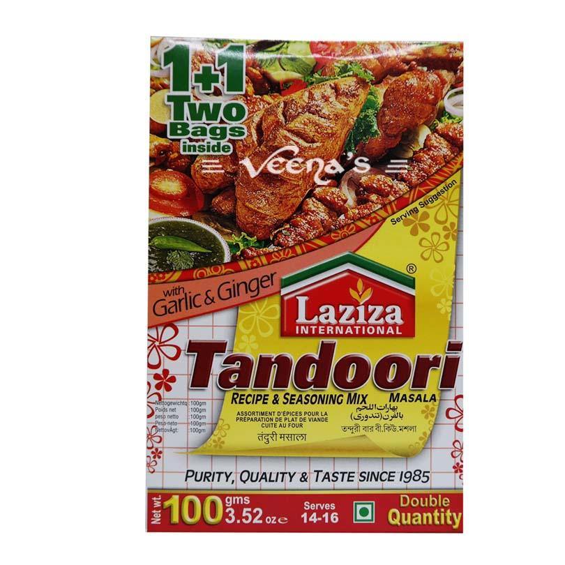 Buy Laziza Tandoori Masala 100g at Veenas.com - Online Indian Grocery Store UK 
