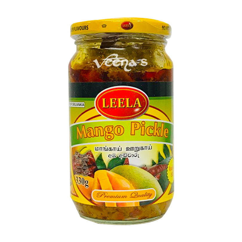 Buy Leela Mango Pickle 330g at Veenas.com - Online Indian Grocery Store UK