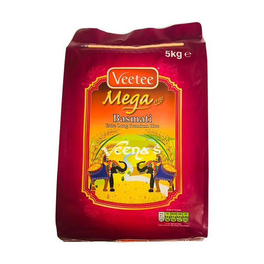 Veetee Mega Basmati Extra Long Premium Rice 5kg
