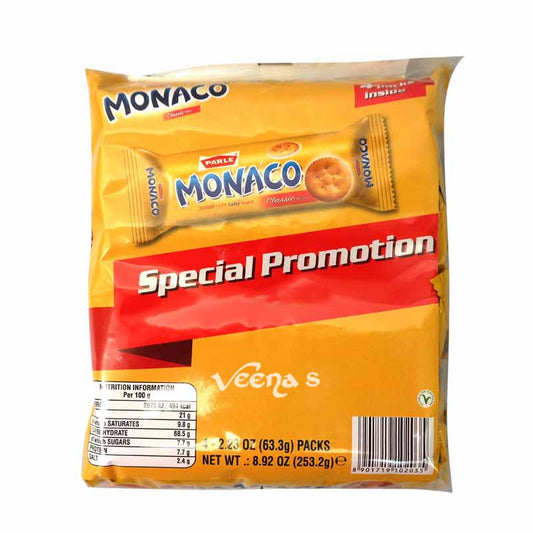 Parle Monaco Biscuits 4Packs 63.4g