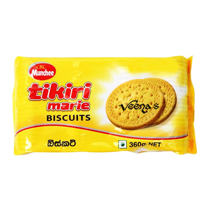 Buy Munchee Tikiri Marie Biscuits 360g at Veenas.com - Online Indian Grocery Store UK