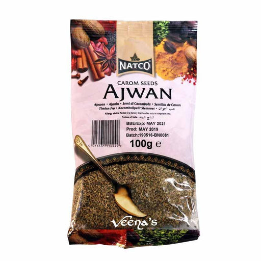 Natco Ajwain Seeds 100g - veenas.com