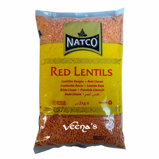 Natco Red Lentils 2kg