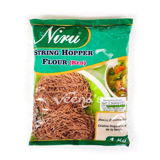 Niru String Hopper Flour Red 1kg - veenas.com
