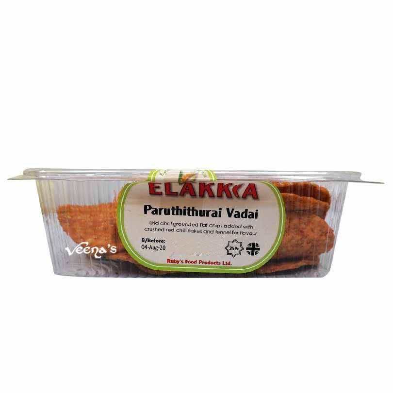 Buy Elakkia Paruthithurai Vadai at Veenas.com - Online Indian Grocery Store UK