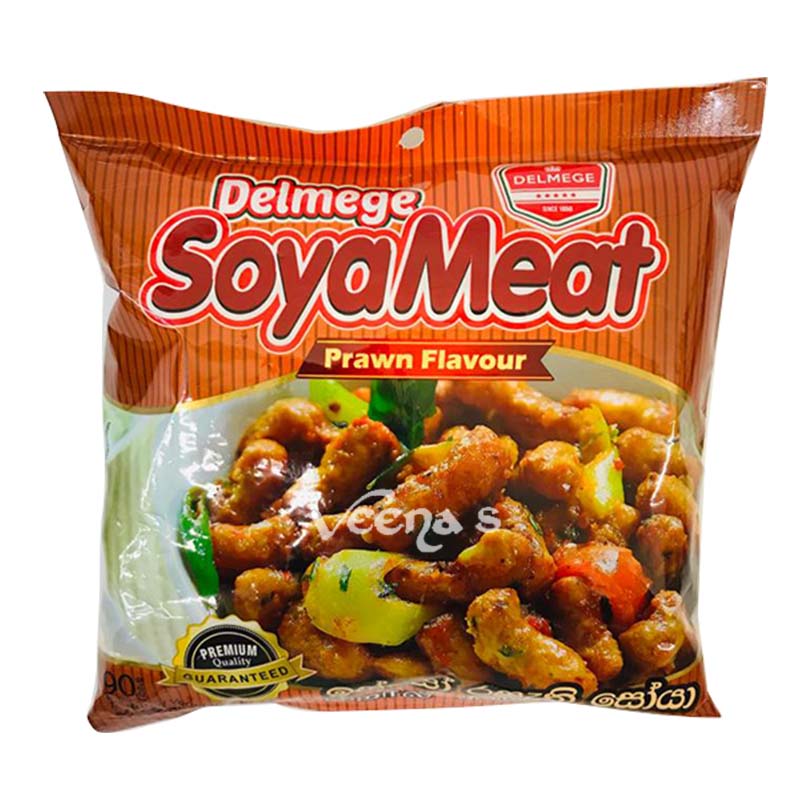 Buy Delmege Soyameat Prawn Flavour 90g at Veenas.com - Online Indian Grocery Store UK