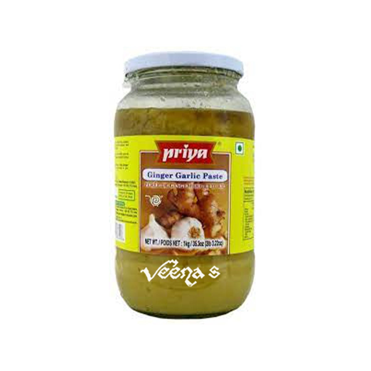 Buy Ginger Garlic Paste 1kg at Veenas.com - Online Indian Grocery Store UK