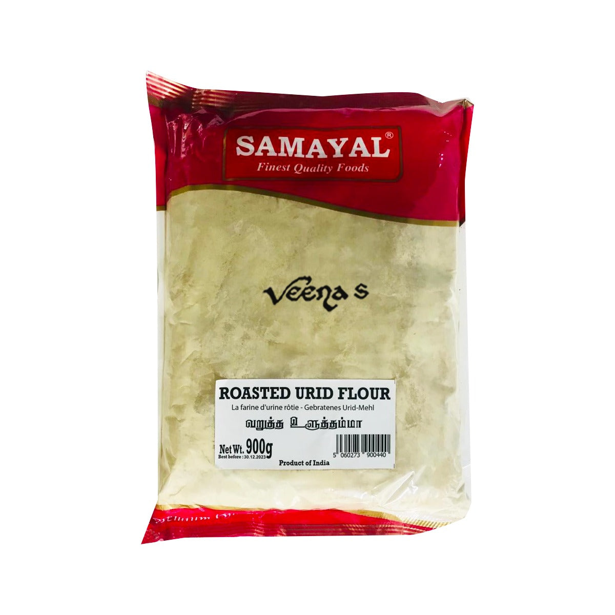 Buy Samayal Roasted Urid Flour 900g at Veenas.com - Online Indian Grocery Store UK