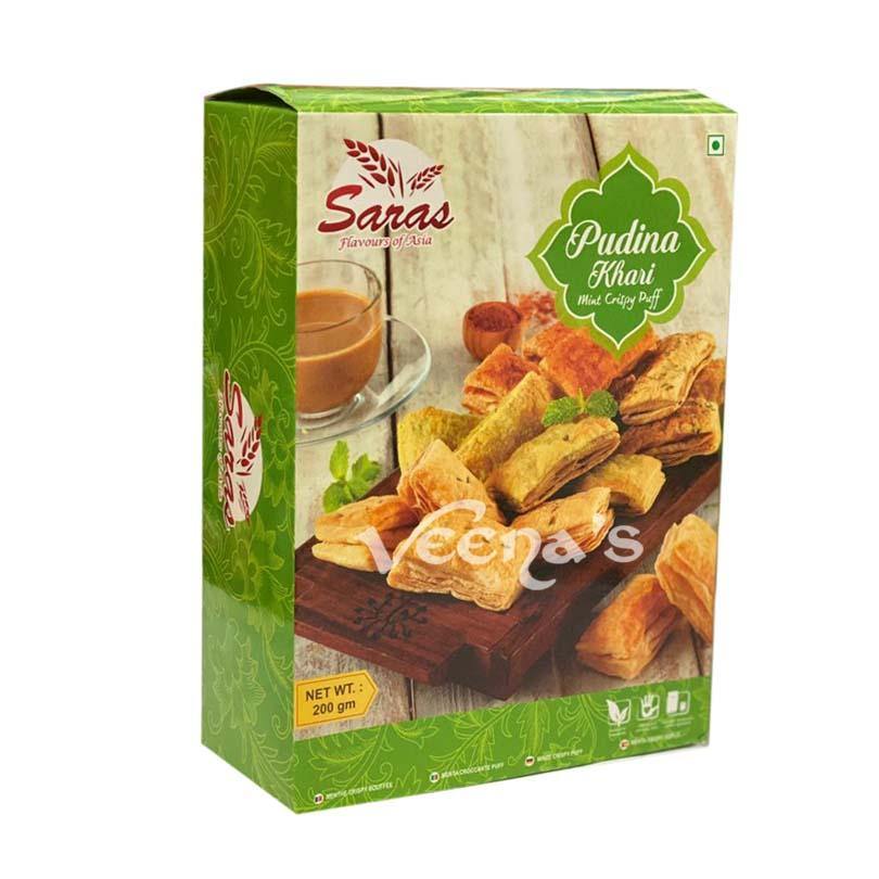 Buy Saras Pudina Khari 200g at Veenas.com - Online Indian Grocery Store UK