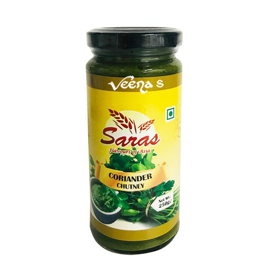 Saras Coriander Chutney 250G