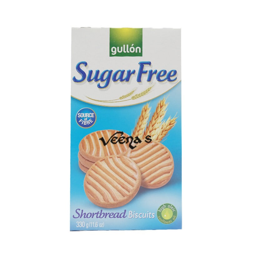 Buy Gullon Sugar Free ShortBread Biscuits 330g Q at Veenas.com - Online Indian Grocery Store UK