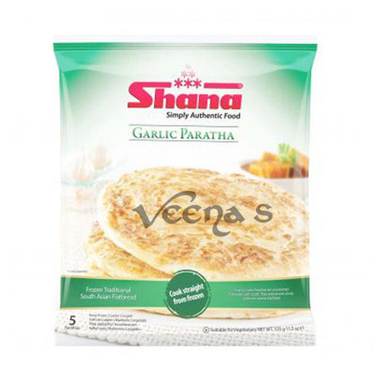 Buy Shana Garlic Paratha 400g at Veenas.com - Online Indian Grocery Store UK
