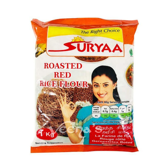 Suryaa Roasted Red Rice Flour 1kg - veenas.com