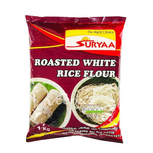 Suryaa Roasted White Rice Flour 1kg - veenas.com