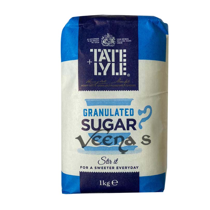 Buy Tate & Lyle Granulated Sugar 1kg at Veenas.com - Online Indian Grocery Store UK