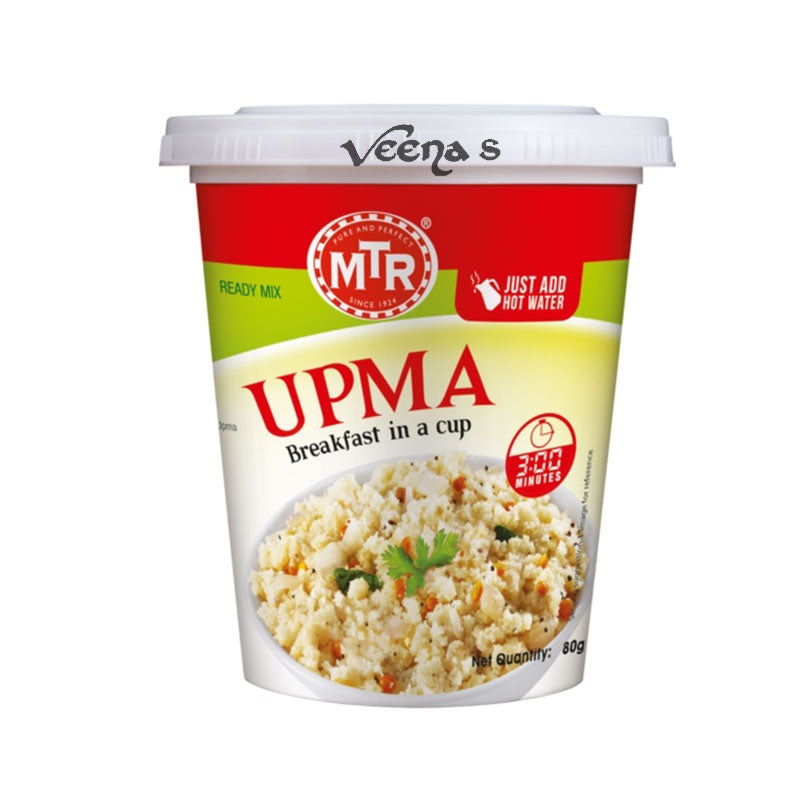 Buy MTR Upma Breakfast in a cup 80g at Veenas.com - Online Indian Grocery Store UK