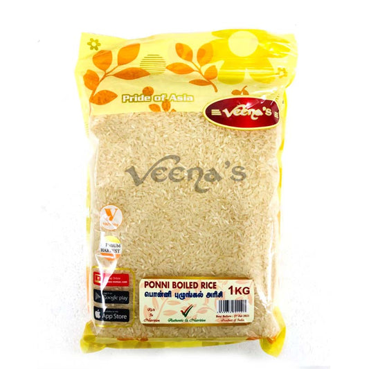 Veena's Ponni Boiled Rice (Premium Quality)