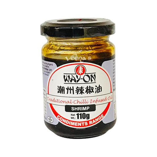 Way-On Traditional Chilli Infused Oil (Shrimp) 110g