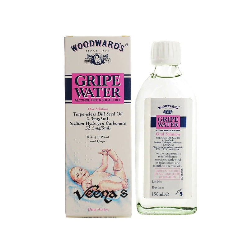 Gripe hot sale water sugar